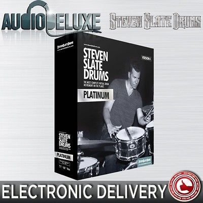 STEVEN SLATE DRUMS 4.0 PLATINUM SIGNATURE DRUMKITS SSD4