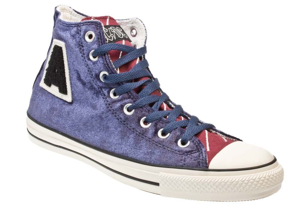 Converse All Stars CT AC/DC Hi Top Unisex Navy Blue & Cranberry Canvas