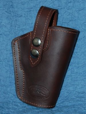 LEATHER GUN CONCEALMENT SIDE HOLSTER FOR BERSA THUNDER 380 32 ACP