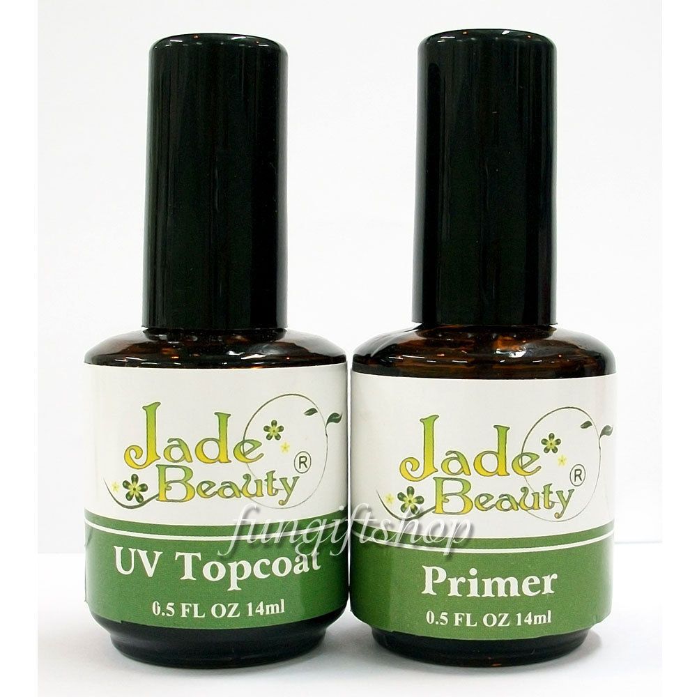 Nail Art 14ml Top Coat Primer Base UV Gel Acrylic Polish Gloss Glaze