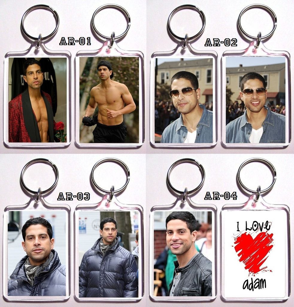 Adam Rodriguez of Magic Mike & CSI Miami Keychain   4 Designs To