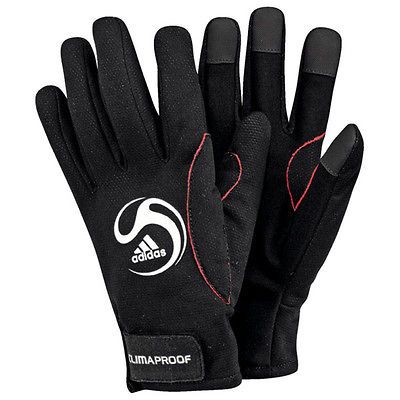 ADIDAS FIELD PLAYER CP GLOVES CLIMAPROOF BLACK.