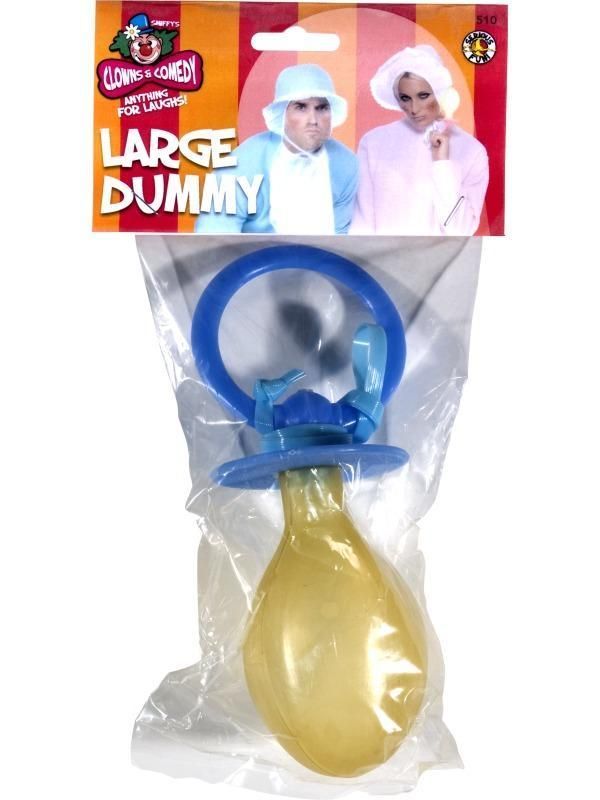 Large Baby Dummy Soother Funny Smiffys Fancy Dress Costume