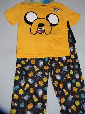 ADVENTURE TIME 3 PC PAJAMAS SIZE 6 8 10 12 NEW