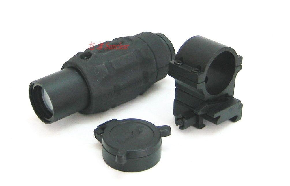 3x Magnifier FlipUp Cap Twist Mount Fit Aimpoint EOTech