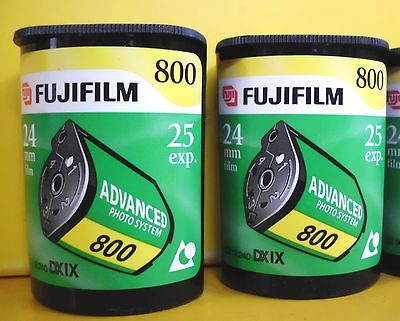 30 ROLLS FUJI APS NEXIA ADVANTIX FILM 800 25 ADVANCED PHOTO DZ IX240