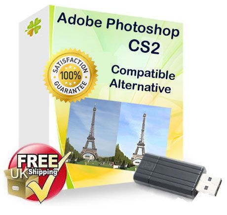 PHOTOSHOP CS2 COMPATIBLE ALTERNATIVE PHOTO EDITING GRAPHICS SOFTWARE