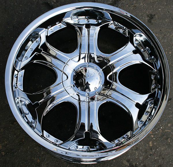 AKUZA SPUR 504 22 CHROME RIMS WHEELS CHEVROLET TRAILBLAZER