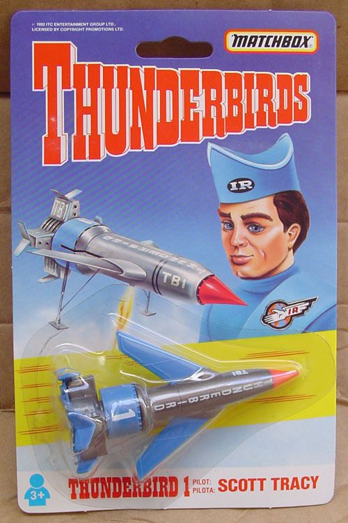 THUNDERBIRD 1   SCOTT TRACY   MATCHBOX   THUNDERBIRDS 1992 1993