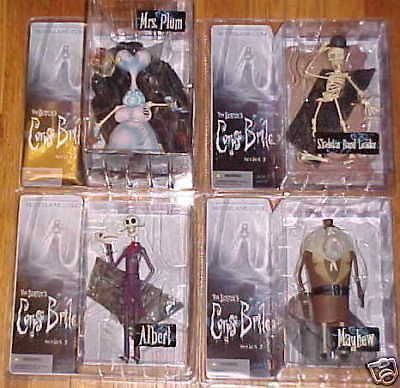 McFarlane MISP LOT/SET 4x Action Figure PLUM ALBERT SKELETON BAND