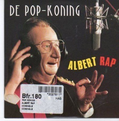 BC348) Albert Rap, De Pop Koning   1998 CD