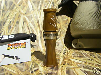 ZINK LM 1 Short Reed Carmel Swirl Acrylic Goose Call