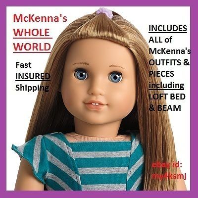 American Girl MCKENNAS WHOLE WORLD COLLECTION Starter Set DOLL