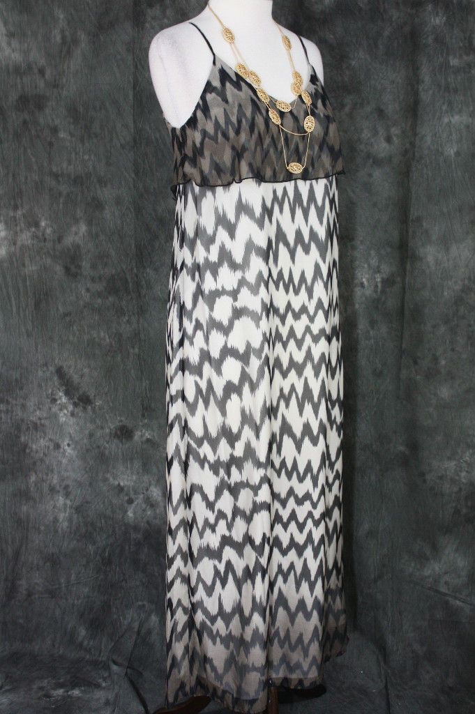 E90 NEW urban forever mod retro black ombre cloth 70s bohemian maxi