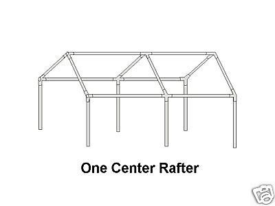 NEW 12x16 Aluminum Frame for Canvas Wall Tent Camping