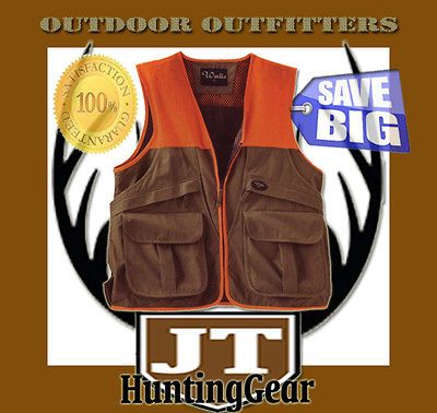 Upland Front Loading Vest Upland Olive/Blaze 2X