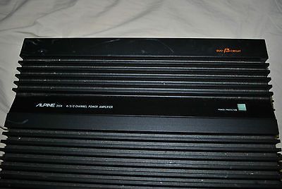 Alpine Car Audio Amplifier model 3554 , Made in Japan