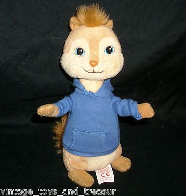 TY BEANIE BABIES SIMON ALVIN AND THE CHIPMUNKS STUFFED ANIMAL PLUSH