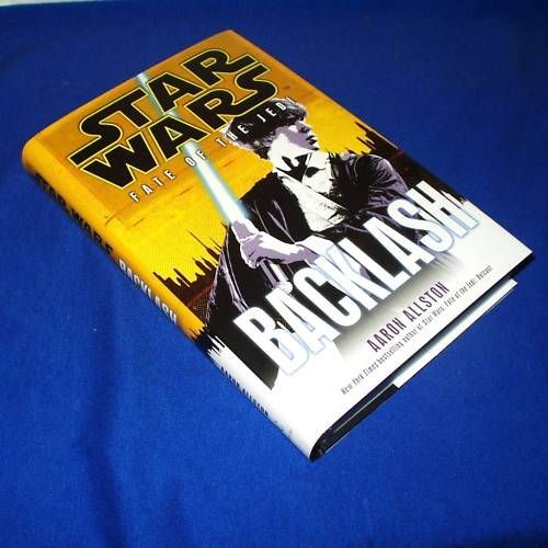 STAR WARS Fate Of The Jedi Backlash Hardback UK New