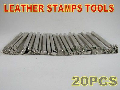LEATHER WORKING SADDLE MAKING TOOLS CRAFTOOL LEATHER CRAFT STAMPS NEW