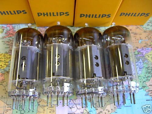 PL508 Matched Quad TUNGSRAM Tubes Valves 17KW6 amplifier