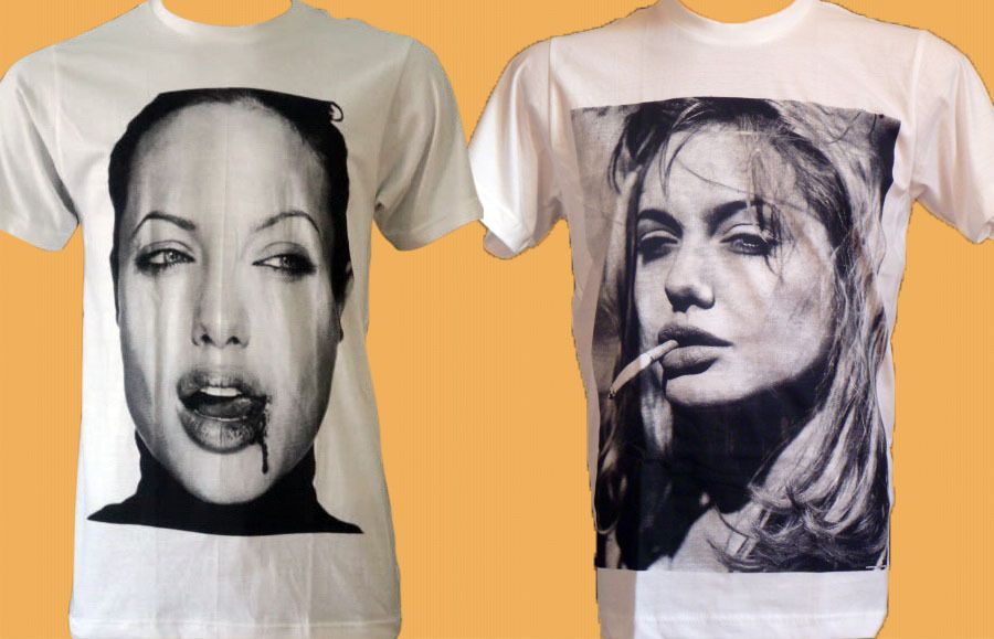 New Angelina Jolie Brad Pitt Salt Fight Club T Shirts Tank Tops