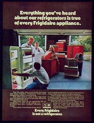 Vintage 1973 Frigidaire Appliances Magazine Ad