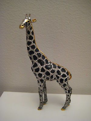 New Jay Strongwater Giraffe Figurine. Deco. Extremely Rare.