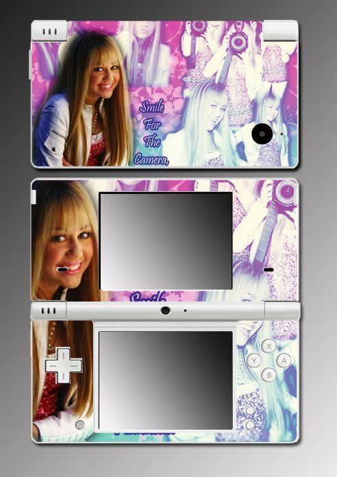 Hannah Montana Miley Cyrus game Skin 8 for Nintendo DSi