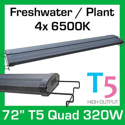 72 6500K Aquarium Light Strip Freshwater Plant Tropical Fish 320W LED