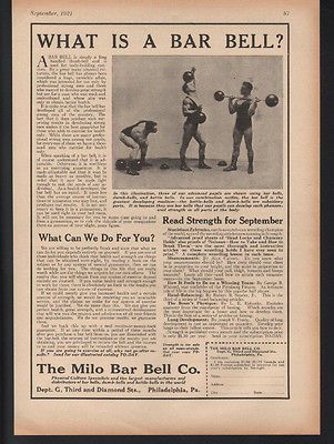 BAR BELL EXERCISE DUMB KETTLE GYM FITNESS MUSCLE HEALTH WEIGHT ART AD