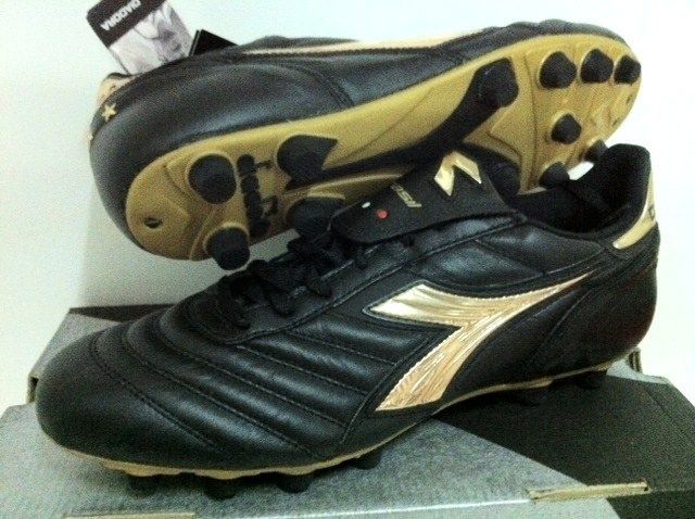 DIADORA BRASIL GOLD MD PU FOOTBALL SOCCER BOOTS CLEATS