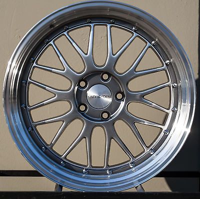 18X9.5/10.5 VARRSTOEN ES111 5X114.3 HYP BLACK WHEEL LEXUS GS300 400