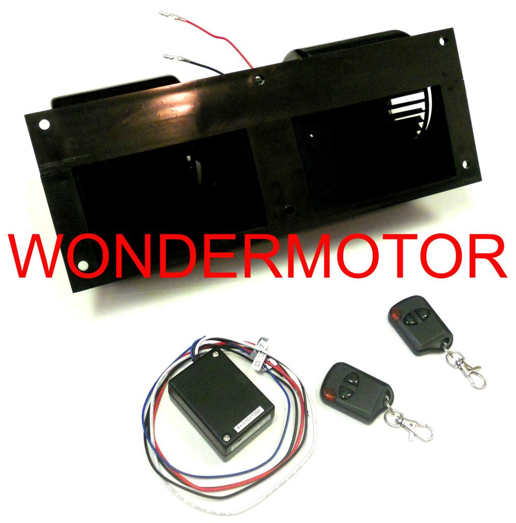 12V RV Attic Blower Ventilation Vent Fan Motor Wireless ON/OFF Remote