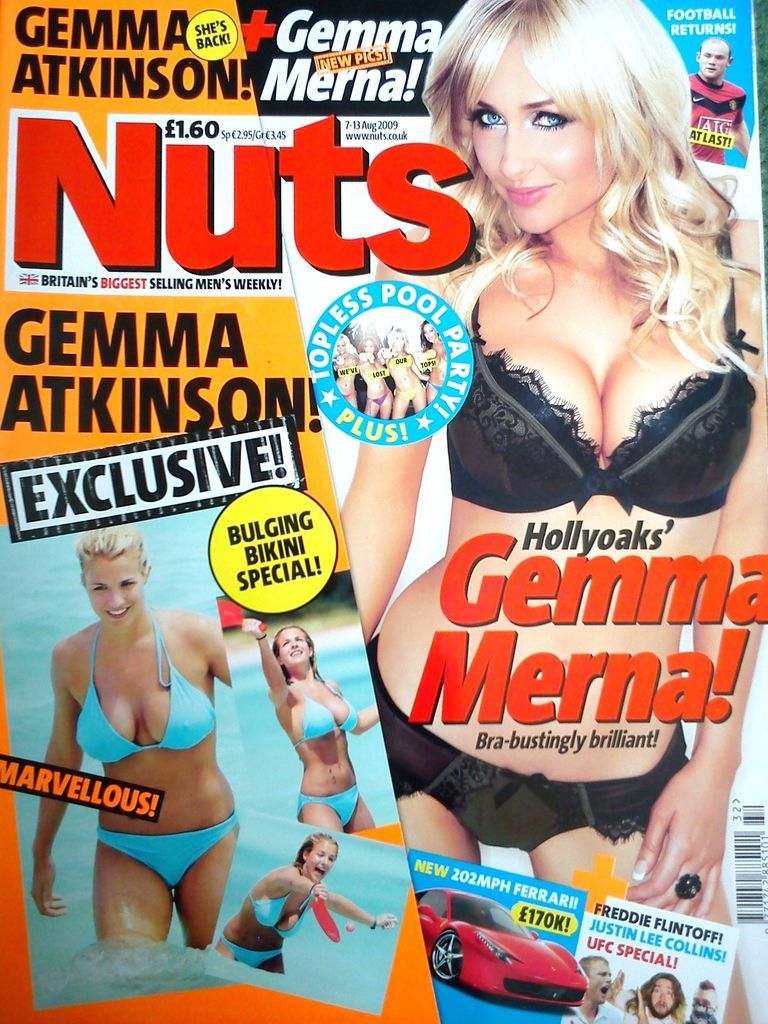 AUGUST 2009 GEMMA MERNA GEMMA ATKINSON CASEY BATCHELOR MALENE ESPENSEN