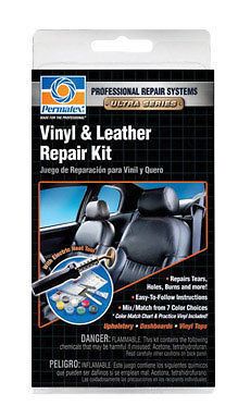 PRO STYLE HEAVY DUTY VINYL & LEATHER REPAIR KIT SET WITH OEM HEAT TOOL