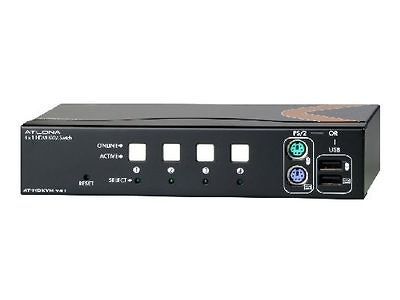 Atlona AT HDKVM V41 4x1 HDMI 1080p KVM Switch for PS/2 or USB