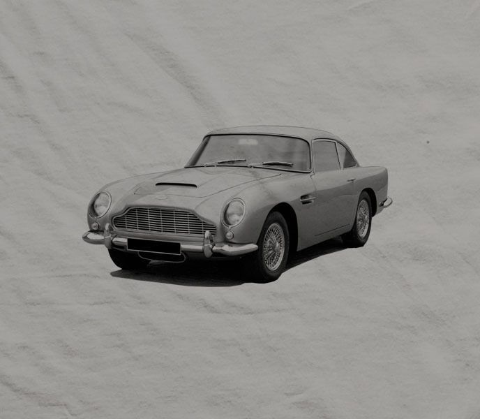 Aston Martin DB5 Car T Shirt, Automotive T Shirt