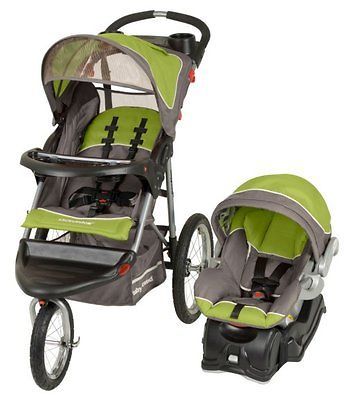 Baby Trend Expedition Jogger Jogging Stroller & Car Seat Travel System