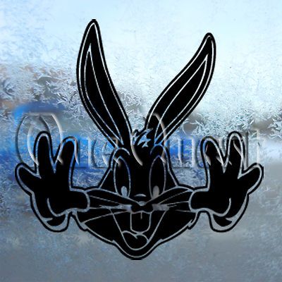 BUGS BUNNY Decal LOONEY TOONS RABBIT Window Sticker