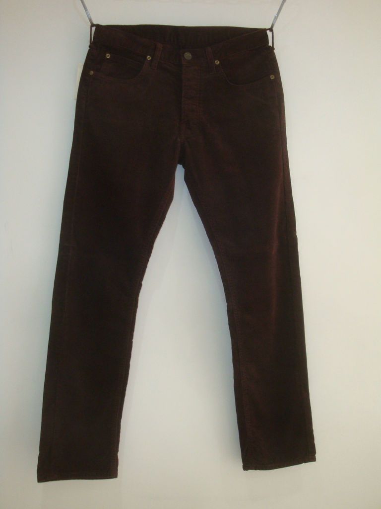 lee daren harvard cords corded pants jeans burgundy new