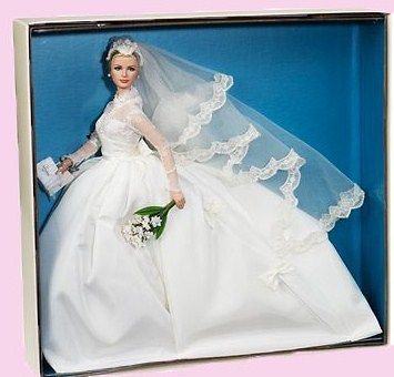 Brand new Barbie Princess Grace Kelly Bride in Silkstone (New Arrival)