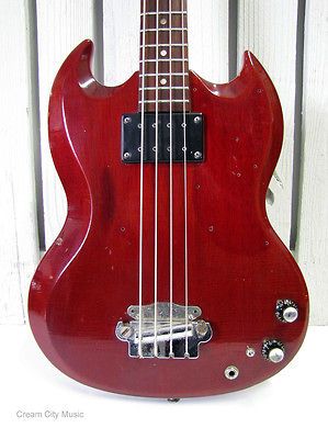 1965 GIBSON EB O EBO EB0 EB 0 EB O 0 SG STYLE ELECTRIC BASS GUITAR