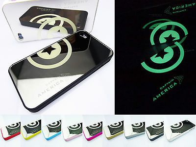 MIRROR DELUXE LUMINOUS LIGHT HARD CASE COVER AMERICA CAPTAIN FOR