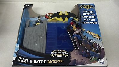 MATTEL 2012 BATMAN BLAST AND BATTLE BATCAVE NIB