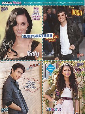 , Josh Hutcherson, Zendaya Coleman + Max Schneider 4x6 Locker Posters