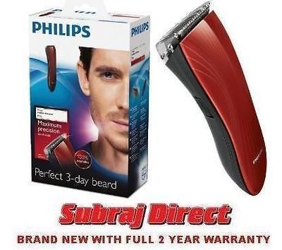 PHILIPS QT4022 CORDLESS PRO STUBBLE HAIR BEARD TRIMMER NEW SEALED