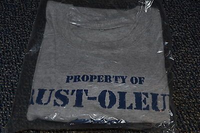 Rust Oleum Promotional Tshirt Large NEW Vintage Aerosol Spray Paint