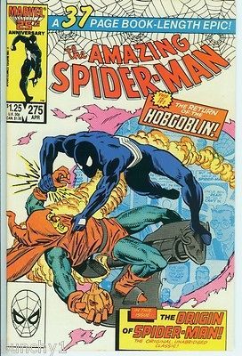 AMAZING SPIDER MAN 275 HOBGOBLIN Reprint Amazing Fantasy 15 Origin (VF