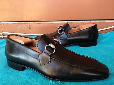 Magnanni Belmont Bit Black Loafer. Size 10 D $350+